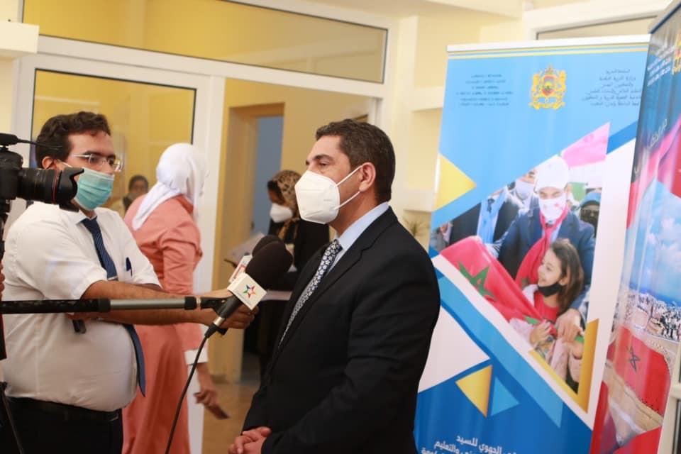 La 9ème  rencontre régionale de coordination pour la mise en œuvre des dispositions de la loi cadre 51.17 relative au système d’Education, de Formation et de Recherche Scientifique au siège de la Wilaya de la Région Dakhla Oued-Eddahab.