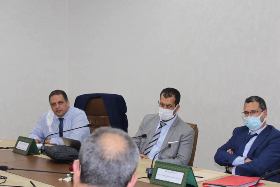 la 9ème réunion de coordination pour le suivi de la mise en œuvre de la loi cadre 51.17 au niveau de l’Université Ibn Zohr – Agadir en ce qui concerne la Région de Dakhla Oued Eddahab.