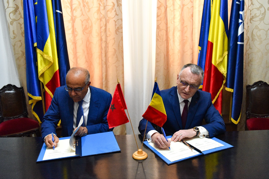 Signature d'un Mémorandum d'Entente entre le Ministère de l’Enseignement Supérieur, de la Recherche Scientifique et de l'Innovation du Maroc et le Ministère de l'Education de Roumanie 