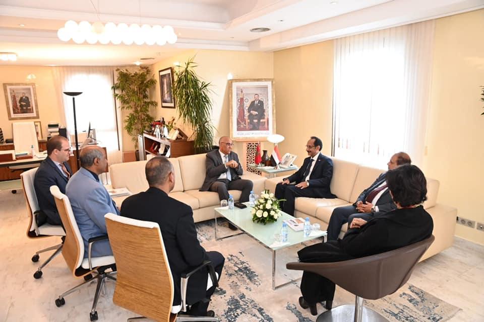 Monsieur le Ministre reçoit Monsieur l’Ambassadeur de la République du Yémen au Royaume du Maroc