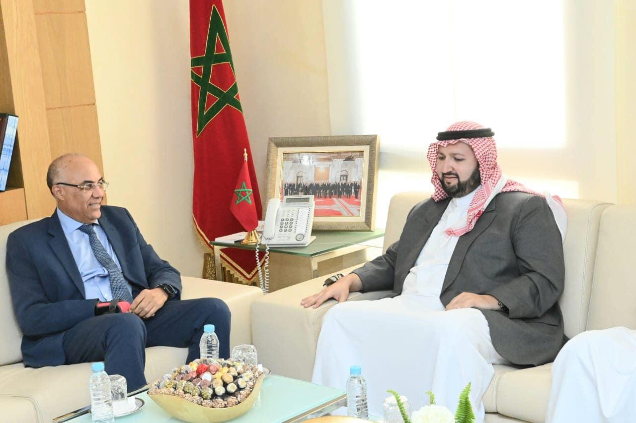 Monsieur le Ministre reçoit son Altesse Royale le Prince Abdulaziz bin Talal bin Abdulaziz Al Saoud