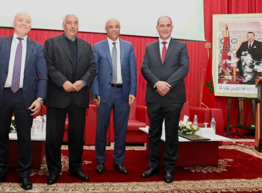 Monsieur le Ministre préside la cérémonie d'investiture du nouveau Président de l'Université Moulay Ismaïl de Meknès