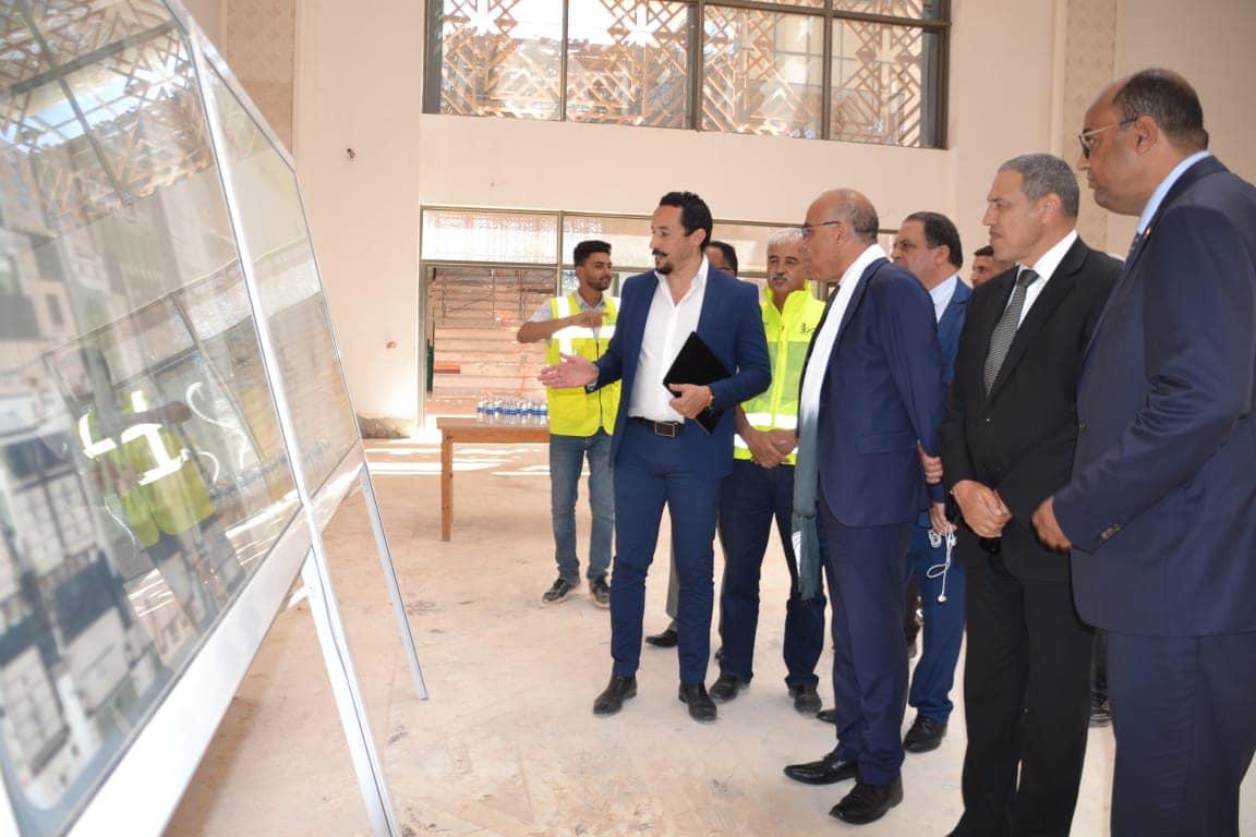 Le Ministre s’est enquis de l’état d’avancement des travaux de construction de la faculté de médecine et de pharmacie de Laâyoune