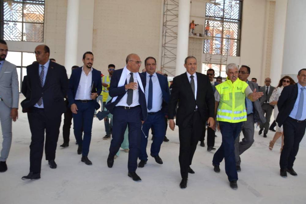 Le Ministre s’est enquis de l’état d’avancement des travaux de construction de la faculté de médecine et de pharmacie de Laâyoune