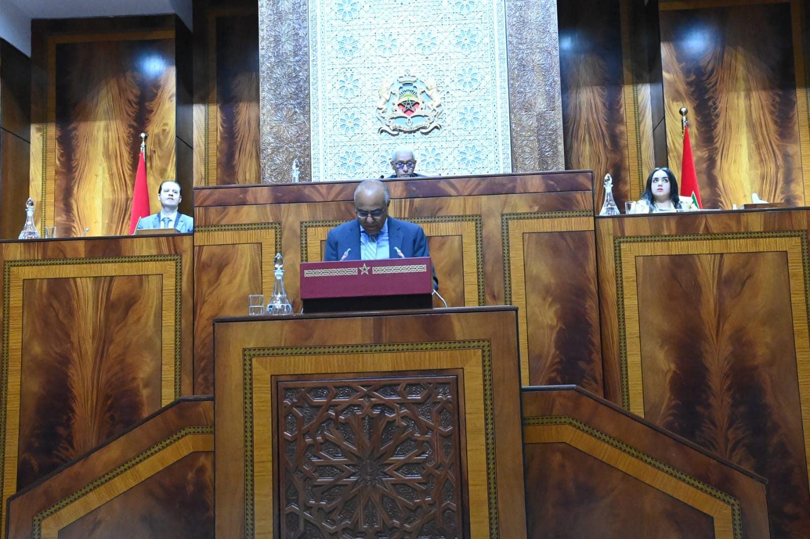 Intervention de Monsieur le Ministre devant la Chambre des Représentants au sujet d’opérationnalisation des recommandations de la Cour des Comptes