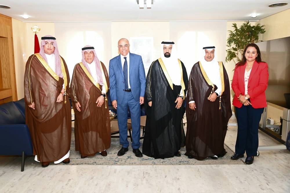 Monsieur le Ministre reçoit une délégation de l’Université Prince Mohammad Bin Fahd au Royaume d'Arabie Saoudite