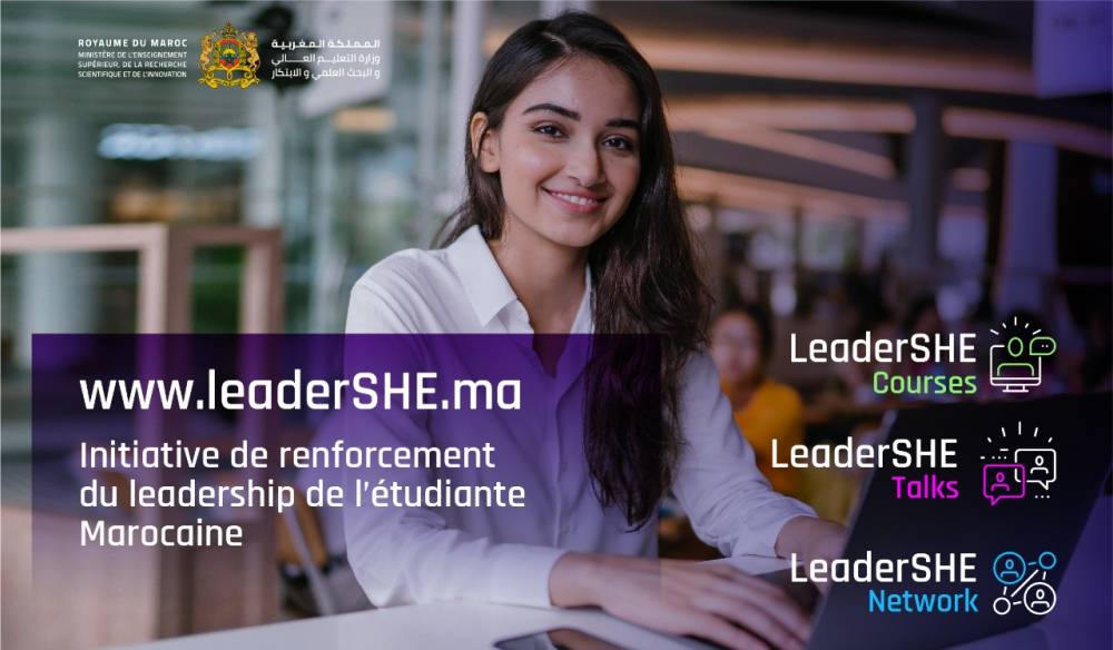 Le ministère de l'Enseignement Supérieur, de la Recherche Scientifique et de l'Innovation lance l'initiative « LeaderSHE » pour renforcer le leadership féminin au profit des étudiantes