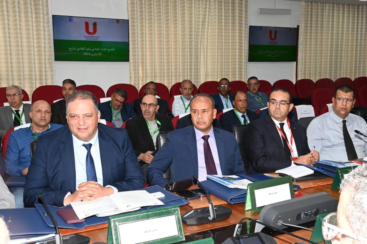 Monsieur le Ministre préside l’Assemblée Générale ordinaire et extraordinaire de la Fédération Royale Marocaine du Sport Universitaire