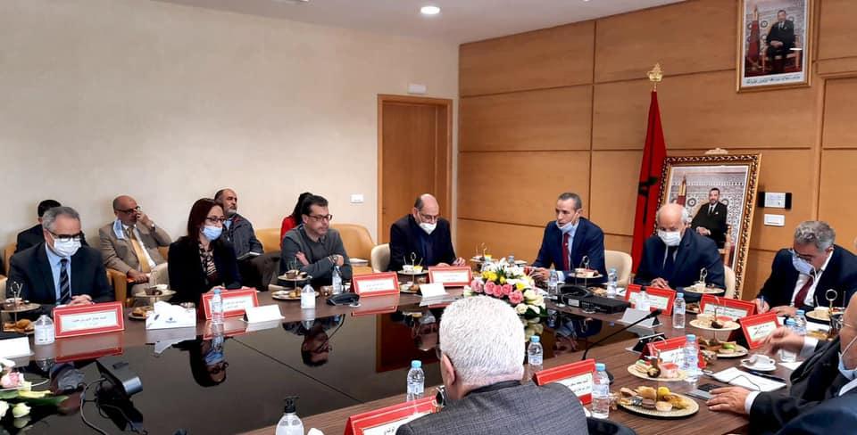 La 12ème réunion de coordination pour le suivi de la mise en œuvre de la loi cadre 51.17 au niveau de l’Université Abdelmalek Essaadi