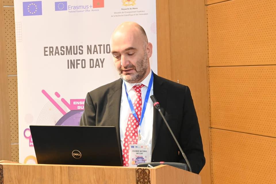 Monsieur le Ministre participe à la journée d’information nationale Erasmus (Erasmus National info Day)