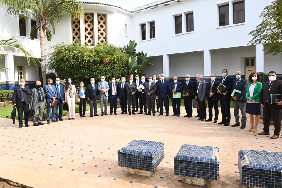 Monsieur le Ministre, accompagné de Monsieur le Ministre Délégué, président les travaux d’installation du Comité Technique Permanent du Conseil National de la Recherche Scientifique