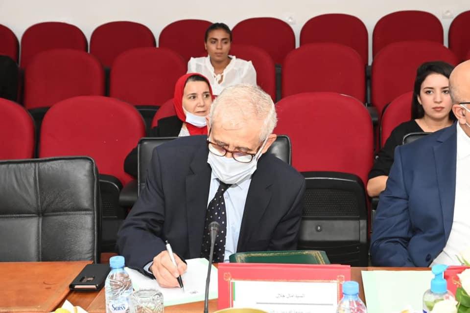 Monsieur le Ministre, accompagné de Monsieur le Ministre Délégué, président les travaux d’installation du Comité Technique Permanent du Conseil National de la Recherche Scientifique